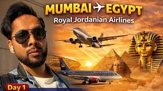 Mumbai to Egypt | Journey to the Land of Pyramids | Cairo Travel Vlog