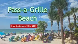 Live PASS-A-Grille Beach