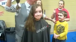 Sydney does Shave For The Brave on March 31 2012!