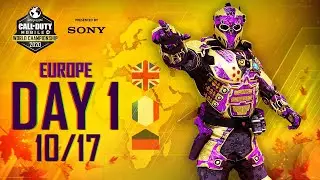 Day 1 Call of Duty: Mobile Western Europe Regional Playoffs World Championship 2020