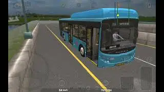 Proton Bus Simulator Core. Карта: Mossilva RMBS. Маршрут:N&ordm;111. Автобус: Volgabus 5270.G2 CNG.