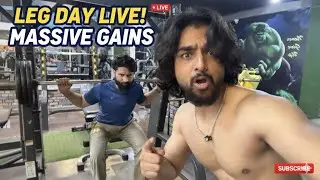 LIVE LEG DAY: Build Power & Stability