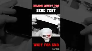 Xiaomi Redmi Note 7 Pro Bend Test: Will it Survive? 🤔📱 #BendTest #Xiaomi