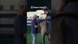 Rodeo dads....there's nobody like them #rodeo #rodeolife #dad #barrelracing #barrelracer