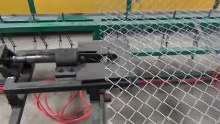 Single Wire Fully Automatic Chain Link Fencing Machine By Viral Industries, Ahmedabad