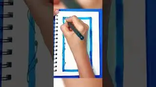 Stunning front page #simplefrontpage #frontpageborder #k #satisfying #easydesign #coloring #diy #💙