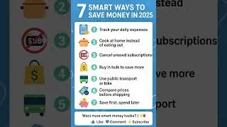 7 Smart Ways to Save Money in 2025 | Best Money Saving Tips Europe & USA