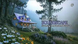 🎵 Beautiful Soundscape Vibe ✨ Peaceful Woodland Morning  of Soft Piano & Strings Ambience