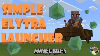 Простая установка для элитр - Mincraft Bedrock 1.16