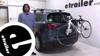 etrailer | How Does the Thule Passage Trunk Bike Rack for 2 Bikes Fit on a 2016 Mazda CX-5?