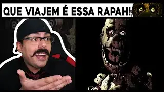 REACT - HUEstation / A VERDADEIRA HISTÓRIA DE FIVE NIGHTS AT FREDDY'S (parte 3)