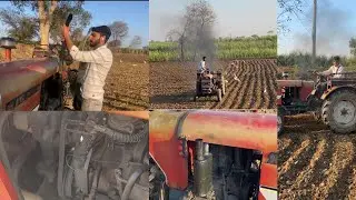 आज baii tractor sa khet full enjoy 😂😂