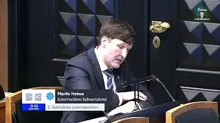 Martin Helme uuris peaministrilt, et kas sotsialismi &uuml;listamine on n&uuml;&uuml;d valitsuse ametlik poliitika