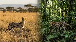 Ready for a wild cat showdown? In one corner, we have Team Serval, and in the other, Team Ocelot!