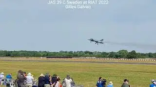 JAS 39 Swedish at RIAT 2022