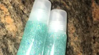 DIY Glitter Lip Gloss (Different Colors)