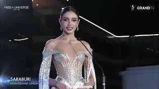 Miss Universe Thailand 2025 White Pearl party #missuniversethailand2025 #beautypageant 
