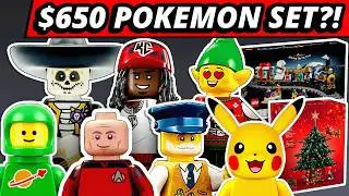 LEGO NEWS! $650 Pok&eacute;mon Set?! Star Trek! Kai Cenat?! 3D Printed LEGO?! $330 Christmas Tree!