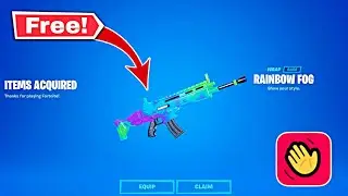 Get The FREE Rainbow Fog Wrap Now! Fortnite Chapter 2 Season 4