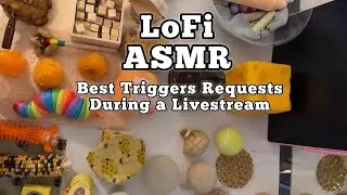 LoFi ASMR - Live Stream Vibes - Loved Triggers 🩷🧡