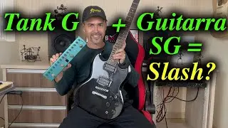 Pedaleira Tank G MAIS Guitarra SG com Malagoli = Slash??