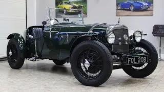 1939 Alvis 12/70 Compton Racing Special Boat-tail Manual For Sale | Walk-around Video