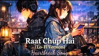 Raat Chup Hai 💔 | Sad Lo-Fi Song | Late Night Vibes | Heartbreak Anime LoFi