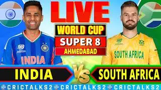🔴 IND vs SA Live Match Today, T20 World Cup 2026, Last 16 Overs Cricket Live Scores, Commentary
