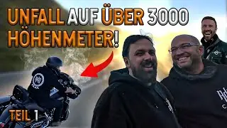 😂 UNFALL AUF 3000 H&Ouml;HENMETER! 🤣🏍 - Faak Road Trip [Teil 1] | Rock da Bike