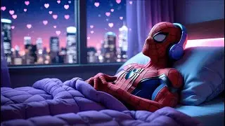 Spider-Man Sleep Lullaby 1 Hour 🕷️✨ | Soft Bedtime Music for Toddlers