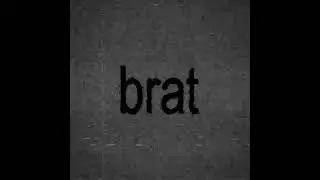 Charli XCX - Girl, so confusing (ガキ brat - Slowed and Reverbed / Bass Boosted)