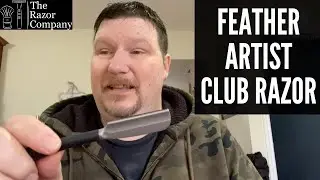 Как пользоваться бритвой Feather Artist Club Shavette