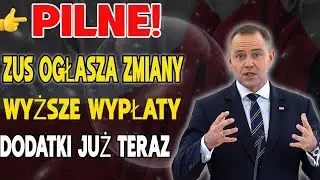 🔥 PILNE! ZUS ogłosił ważne zmiany dla emeryt&oacute;w &ndash; wypłaty i dodatki już teraz