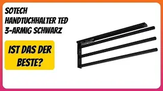 BEWERTUNG (2026): SOTECH Handtuchhalter TED 3-armig schwarz. Infos