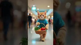 Kitten Shopping Adventure  | Cute Cat Accident on Way Home  | Funny Cat Story