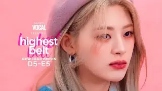 Seeun (STAYC) - New HIGHEST Belt in 'Light Switch' Cover (E5)!