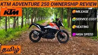 New KTM Adventure 250 💥 ownership Review in Tamil || 💯6000-kms done!!!👍|| 2024 ||duke||