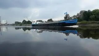 Schulungsschiff Otto Deymann Sen ex. Nankea auf der Hunte zu Tal in Oldenburg Drielake.