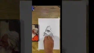 🔥✍️Willow charcoal quick drawing #quick #charcoal #arttutorial #hindi #art #artistankitjasmatiya