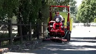 Gianni Ferrari Turbo2 con spazzatrice doppio stadio con raccolta