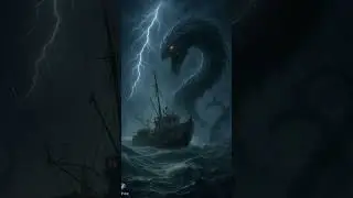 Sea monster attack caught on camera 😨📸