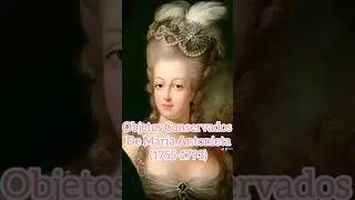 Objetos conservados de Mar&iacute;a Antonieta #mariaantonieta #revoluci&oacute;nfrancesa #guillotina #history