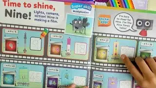 CBeebies Numberblocks Magazine Activities with Arham Ejaz | Table of 9 and Count animals Learning