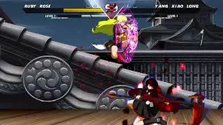 RUBY ROSE VS YANG XIAO LONG | INSANELY EPIC MUGEN BATTLE