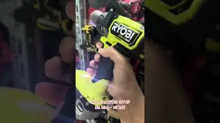 RYOBI 3cm 18v HP brushless drill. Original factory used, lightly polished. Contact 0971.72.70.74