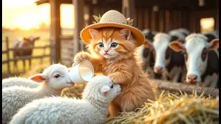 A Kitten&rsquo;s Farm Adventure &ndash; From Morning to Sunset! Doing human things