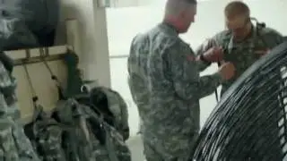Soldier gettin smoke in front of everyone in barrack (mfo 54_