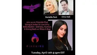 Doing It Sober Live with Bella Baskin: Sobriety, Fashion & Giving Back with Bless It Bag