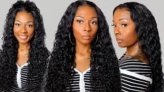 🔥НОВЫЙ ГОРЯЧИЙ 13x4 HD Real Scalp&trade; Водный парик Pre-everything с завязкой + несколько стилей | NA...