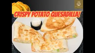 Potato Cheese Wrap | Cheesy Veg Quesadilla | Super Easy n Quick Homemade Recipe!!